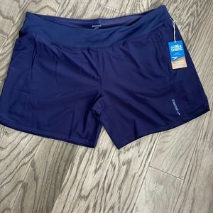 Navy Running Shorts 7”
